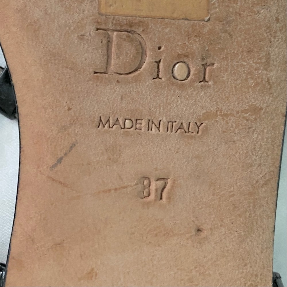 Dior Logo Sandals - Picture 12 of 13